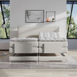 Elevationsseng 160x200 cm incl headboard og fragt