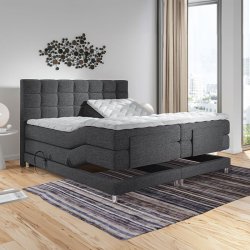 Elevationsseng 160x200 cm incl headboard og fragt