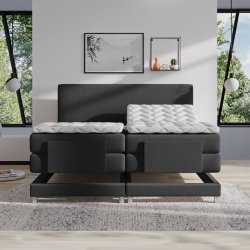 Elevationsseng 160x200 cm incl headboard og fragt