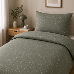 Senges�t 100% bomuld 140x200cm - Stjerner