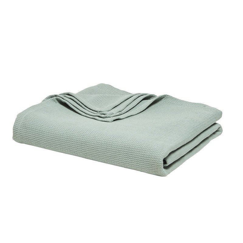 Sengetppe 100% Bomuld -220 x 240 cm Prestige Olivengr&oslash;n