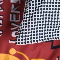 Sengest 100% Bomuld -140 x 200 cm - Rd ZOO