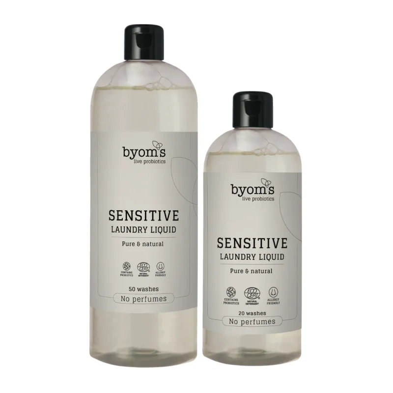 Sensitive probiotic vaskemiddel ecocert ingen parfume 1000 ml