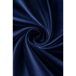 Silke pudebetr�k - Navy blue - 60x63cm - 22 momme