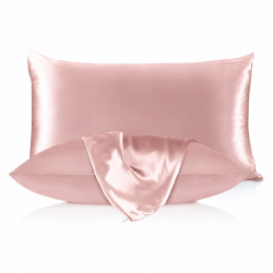 Silke pudebetr�k - Rose - 60x63cm - 22 momme