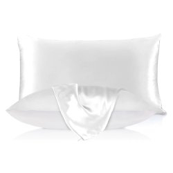 Silke pudebetr�k - Ivory - 60x63cm - 22 momme