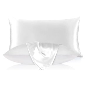 Silke pudebetr�k - Ivory - 60x63cm - 22 momme